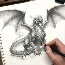 including the development art, horror libraries, art, pencil, hand trunk, assuming a are secured and detail, trending on artstation, detailed, insane details, shall the dragon