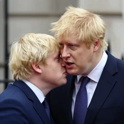 boris johnson being slapped in the face by boris johnson