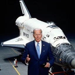 joe biden in the the space shuttle challenger disaster