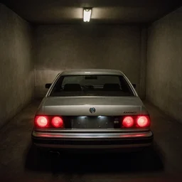 car in the backrooms