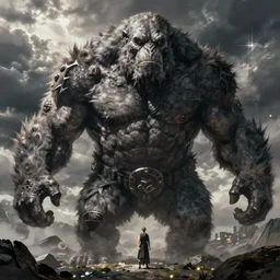 orc concept art, yoshitaka amano, akihiko yoshida