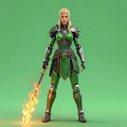 full body front portrait of a beautiful viking cyborg warrior woman on fire, green eyes, gold lips, entwined in colourful lush flowers and fire, crown of fire, highly detailed, volumetric lighting, intricate time machine, decadent, highly detailed, octane render, concept art, smooth, sharp focus, hyper - realistic