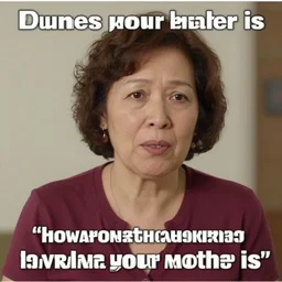 meme about how dumb your mother is