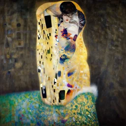 painting of beautiful woman standing in the wind, translucent dress blowing in the wind, highly detailed, by klimt, artstation, surreal, dramatic lighting