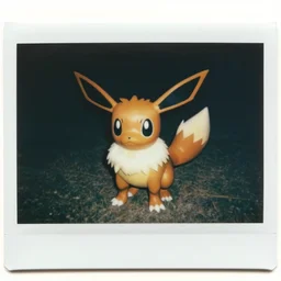 1 9 5 0 s polaroid picture of eevee