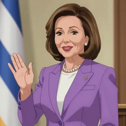 Anime Nancy Pelosi
