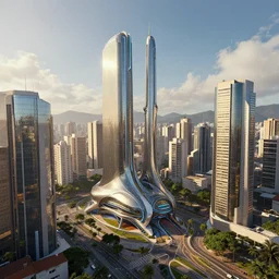 futuristic sao paulo, 4 k, solarpunk, art by terraform studio, art by ryan woodhouse