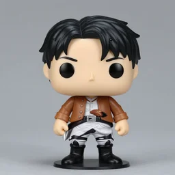 attack on titan funko, model, highly detailed, sharp focus
