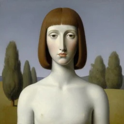 classic painting by rene magritte, high detail, high resolution