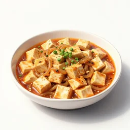 mapo tofu, hyperpop aesthetics, album concept art,
