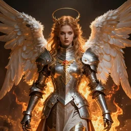 Angel knight gothic girl. By William-Adolphe Bouguerea, Jordan grimmer, fractal flame. Highly_detailded