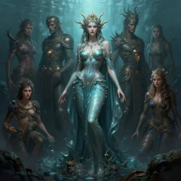 sea queen, mysterious, highly detailed, digital painting, artstation, concept art, smooth, sharp focus, illustration, unreal engine 5, 8 k, art by stanley artgerm lau, wlop, rossdraws, frank frazetta, andrei riabovitchev, marc simonetti, tranding on artstation