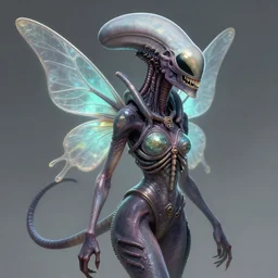 a xenomorph fairy princess by senior concept artist josephine wall, high resolution, trending on artstation