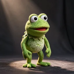 pepe the frog as a muppet,