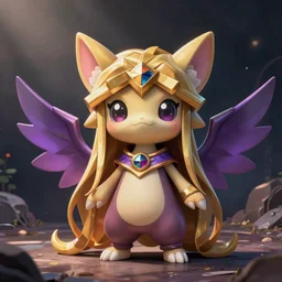 a lovecratian creature in a yu gi oh artstyle, adorable and whimsical,, fantasy, elegant, digital painting, artstation, unreal engine, octane render, concept art, matte, sharp focus, vibrant colors, high contrast, illustration, art by james jean and justin gerard and josan gonzalez