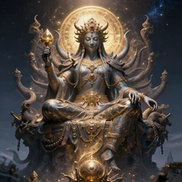 celestial primordial god ruling over reality