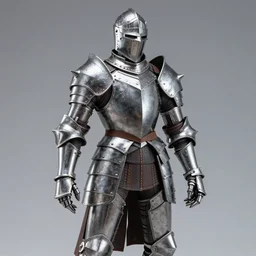 diorama of alphonse elric, intricately detailed, plate armor with spiky pauldrons, helmet, product photo, dslr