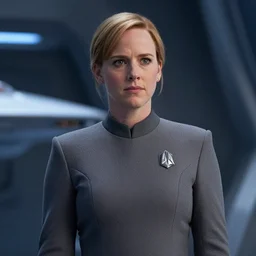Jodie Foster is the captain of the starship Enterprise in the new Star Trek movie