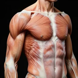 very big latissimus dorsi muscle
