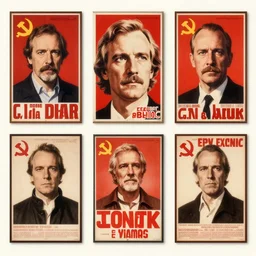 Jordan Peterson on communist propaganda posters, 1920, 8k graphic design
