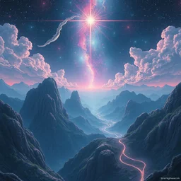 miracle symphony x nightcore aesthetic, scenic upper body, technological optimism, pixiv