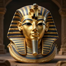 ancient egyptian mask, surreal, 8 k, octane render, epic