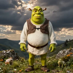 Shrek cosplay