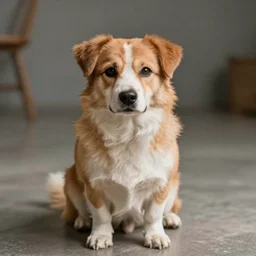 photo of a dog, photorealistic, octane render, unreal engine, 8 k, high detailed