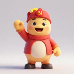 happy communist spurdo sparde, highly detailed 3 d render, artstation, unreal engine