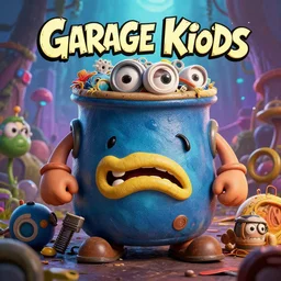 Garbage Pail Kids by Simon Bisley, vivid colors, high details, cinematic, 8k resolution, beautiful detailed, photorealistic, digital painting, artstation, concept art, smooth, sharp focus, illustration, fantasy background, artstation trending, octane render, unreal engine