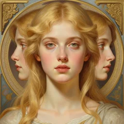 symmetry!! portrait of young woman blessed with ever - increasing physical and mental perfection, slice - of - life, realism, blonde hair, perfect face!! intricate, elegant, highly detailed, vision of holy perfection!! digital painting, artstation, concept art, smooth, sharp focus, illustration, humanity, art by artgerm and greg rutkowski and alphonse mucha
