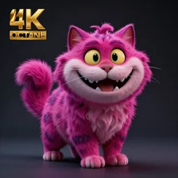 full body pose, hyperrealistic photograph of the cheshire cat as a kitten, dim volumetric lighting, 8 k, octane beautifully detailed render, extremely hyper detailed, intricate, epic composition, cinematic lighting, masterpiece, trending on artstation, very very detailed, stunning, hdr, smooth, sharp focus, high resolution, award, winning photo, dslr, 5 0 mm