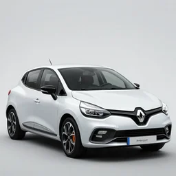 Robert Lewandowski in Renault Clio