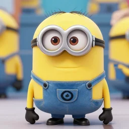 5-year-old as a minion