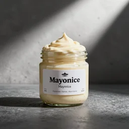 mayonnaise. professional product photo.