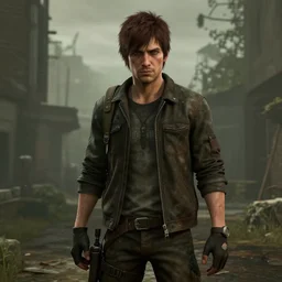 gigachad in telltale's walking dead game.