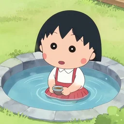 A water pond in style of Sakimi-Chan