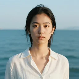 a portrait photo of an oceanborn