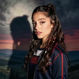 ariana grande as vecna in stranger things