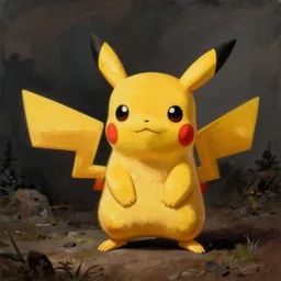 “ the painting ‘ pikachu crucified ’ by diego velazquez ”