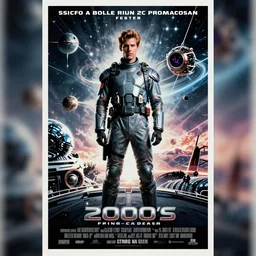 movie poster of a scifi film from 2000's