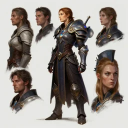 side profile portrait by christophe vacher and lawrin harris with imogen poots as gloomhaven warcraft paladin 5 4 k rtx volumetric light concept studio matte painting digital illustration fanart artstation by rob rey, artgerm, thomas blackshear, magali villeneuve, jeremy lipkin, eve ventrue