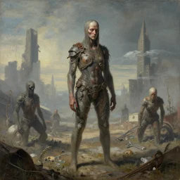 siconolfini maximalist style hyperrealism post apocalyptic hellscape rocha harris zorn dahl artgerm bilibin harris pennington sibylla merian