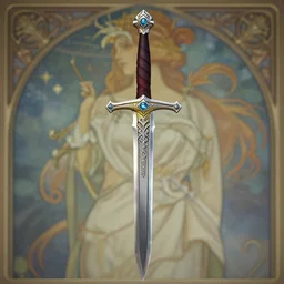 magic sword, product photo, deep focus, d & d, fantasy, intricate, elegant, highly detailed, digital painting, artstation, concept art, matte, sharp focus, illustration, hearthstone, art by artgerm and greg rutkowski and alphonse mucha