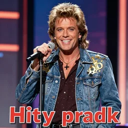 80s German pop star Eddy Funk on Hit Parade!