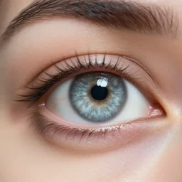 an eye with money in it, hd, 4 k, realistic
