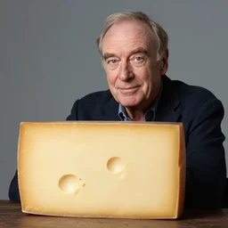 john cleese made out of cheese