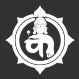 beautiful ornament, a hindu sumbol