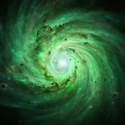 A timeless void, hyper real, high detail, surreal, verdant, nebula, HD quality, 8k resolution, cinema 4d