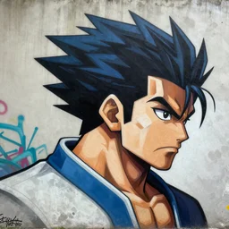 Makoto from Street fighter 4 profile picture by Sachin Teng, asymmetrical, Organic Painting , Matte Painting, Powerful, geometric shapes, hard edges, graffiti, street art:2 by Sachin Teng:4